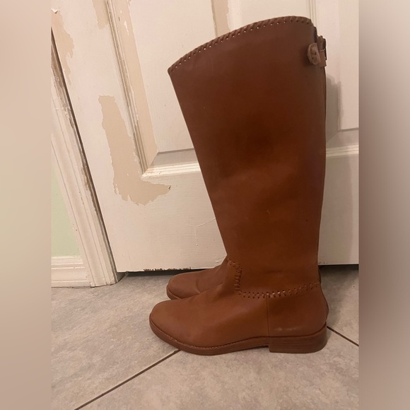 Jack Rogers Tan Harper Riding Boots Size 9.5 - Picture 9 of 16
